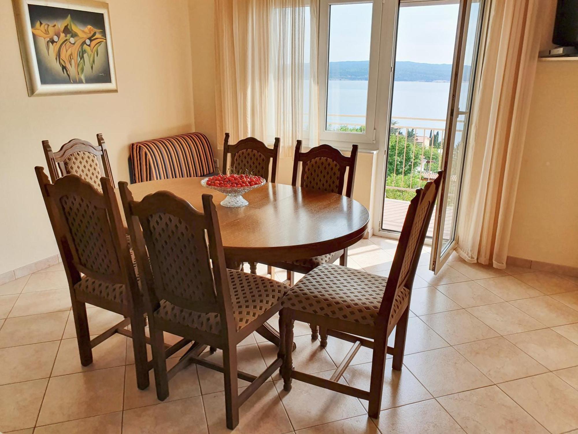 Seaview Apartment With Balcony And Terrace Barac Crikvenica Exteriör bild